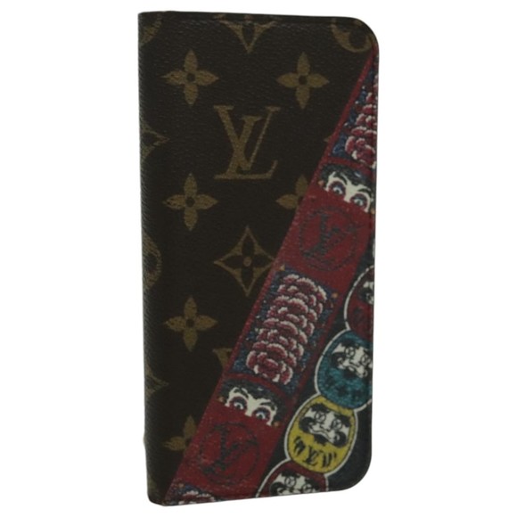 LOUIS VUITTON Monogram iphone8+ iPhone Case M67254 LV Auth bs19243 - Picture 1 of 16